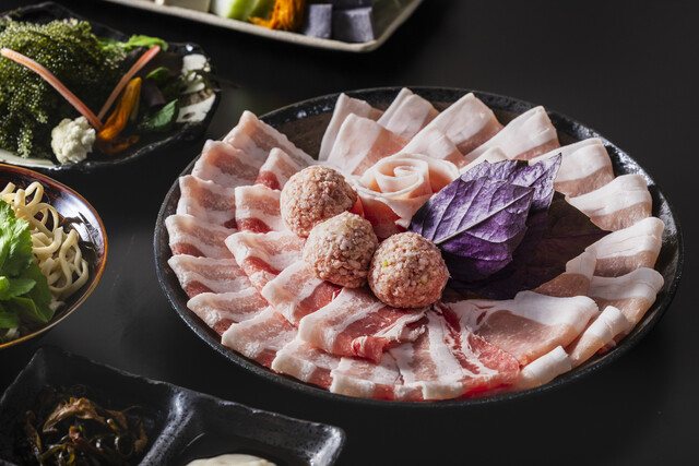 샤브샤브 킨 혼텐 돼지 샤브, 오키나와 요리 — 오키나와 맛집