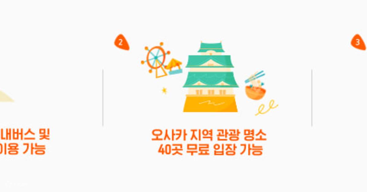 오사카 주유패스 상품 사진 2