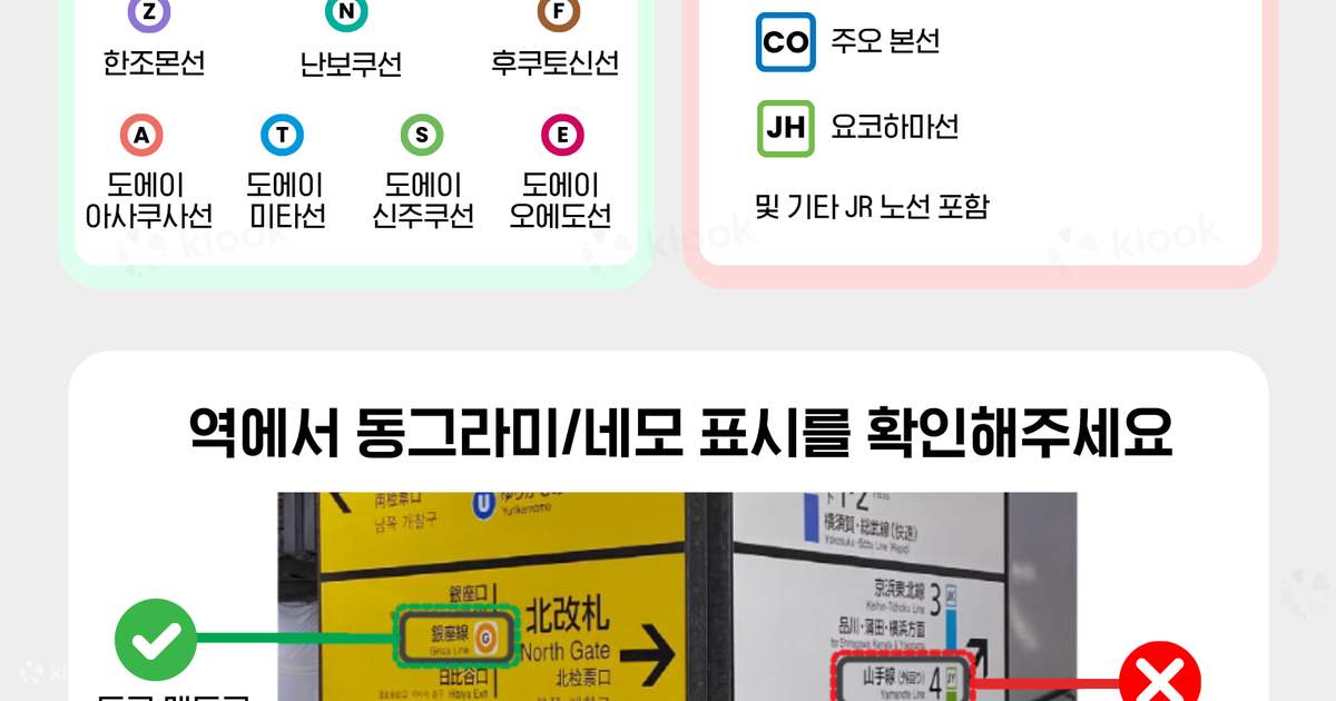 도쿄 지하철 티켓 상품 사진 3